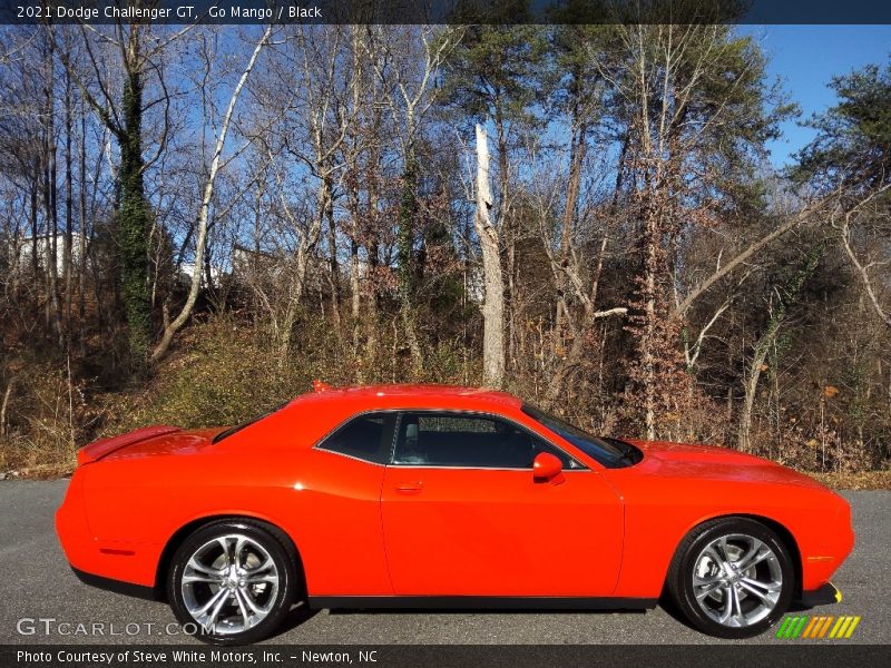 Go Mango / Black 2021 Dodge Challenger GT