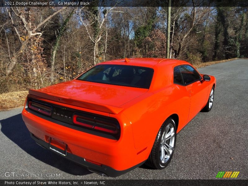 Go Mango / Black 2021 Dodge Challenger GT
