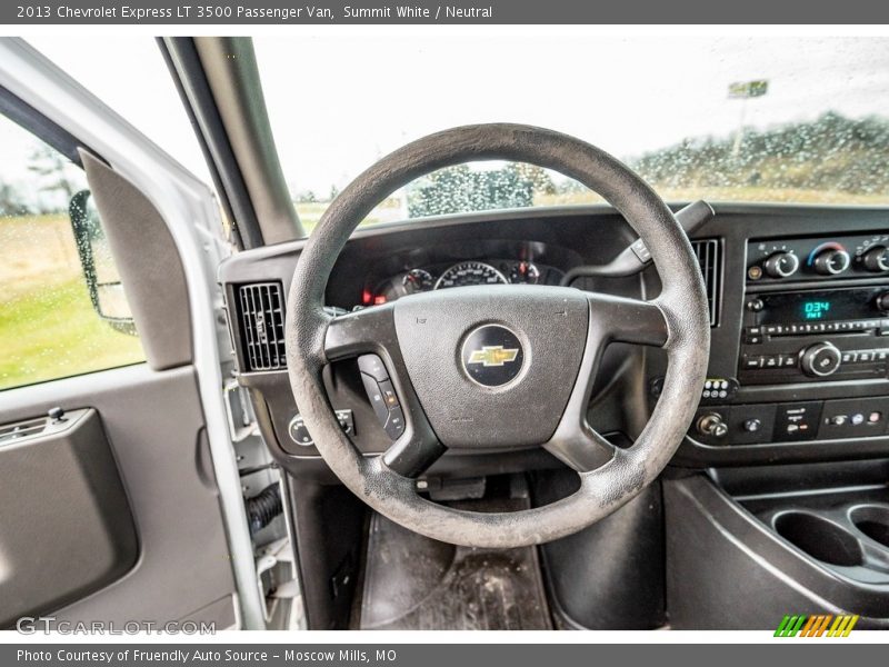 Summit White / Neutral 2013 Chevrolet Express LT 3500 Passenger Van