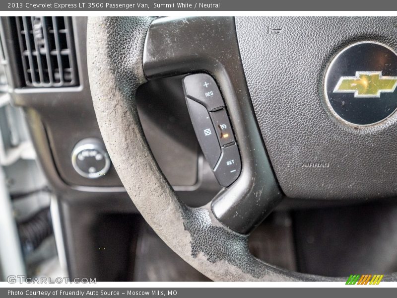Summit White / Neutral 2013 Chevrolet Express LT 3500 Passenger Van