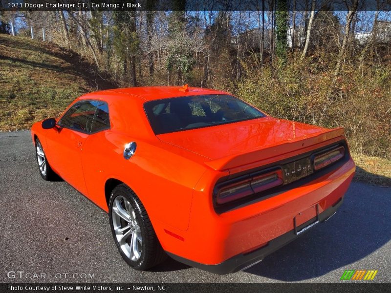 Go Mango / Black 2021 Dodge Challenger GT