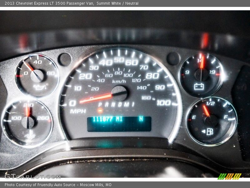 Summit White / Neutral 2013 Chevrolet Express LT 3500 Passenger Van