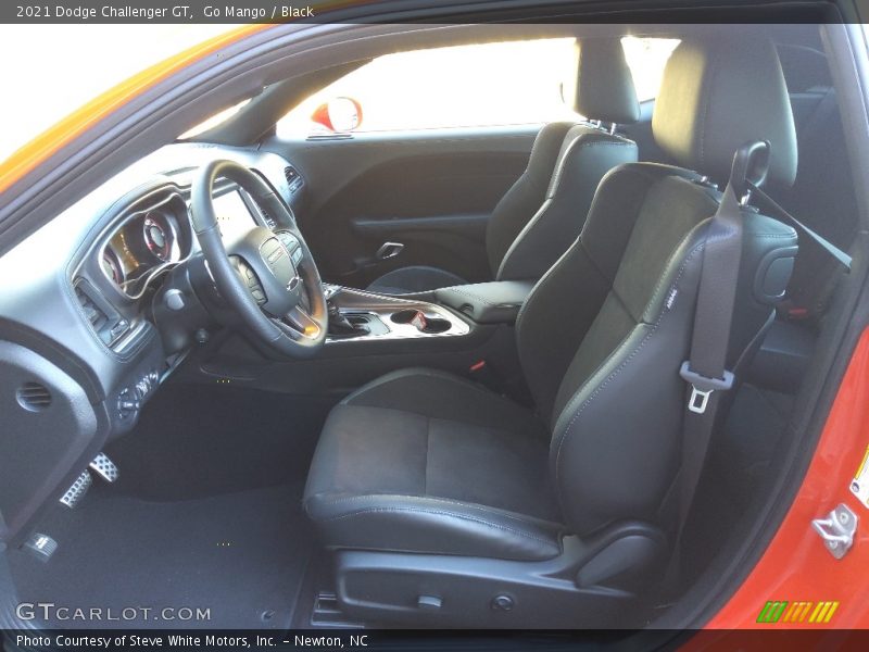Go Mango / Black 2021 Dodge Challenger GT
