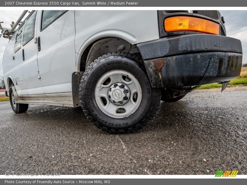 Summit White / Medium Pewter 2007 Chevrolet Express 3500 Cargo Van