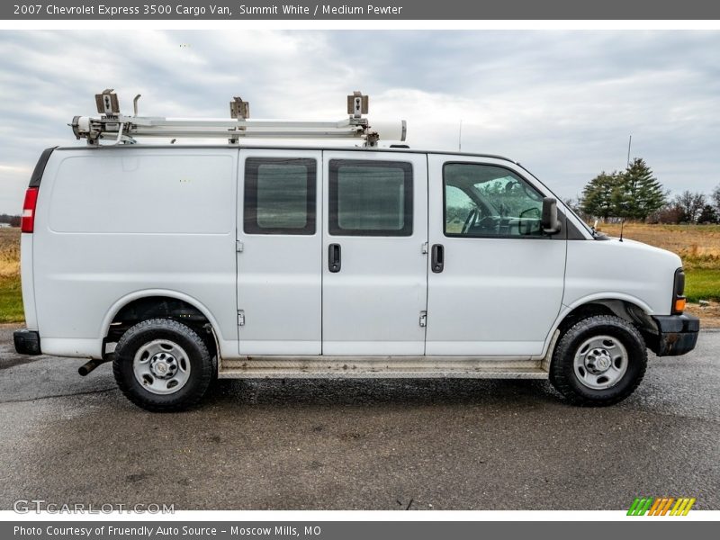 Summit White / Medium Pewter 2007 Chevrolet Express 3500 Cargo Van