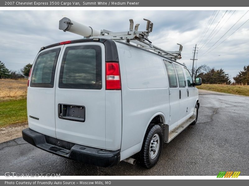 Summit White / Medium Pewter 2007 Chevrolet Express 3500 Cargo Van