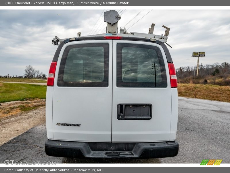 Summit White / Medium Pewter 2007 Chevrolet Express 3500 Cargo Van