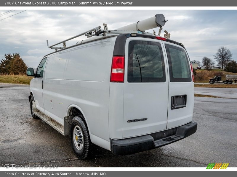 Summit White / Medium Pewter 2007 Chevrolet Express 3500 Cargo Van