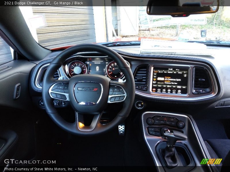 Go Mango / Black 2021 Dodge Challenger GT