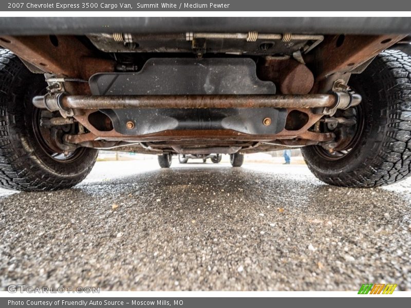 Summit White / Medium Pewter 2007 Chevrolet Express 3500 Cargo Van