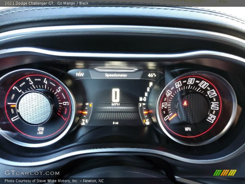 Go Mango / Black 2021 Dodge Challenger GT