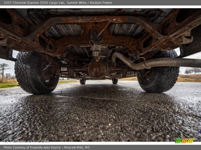 Summit White / Medium Pewter 2007 Chevrolet Express 3500 Cargo Van