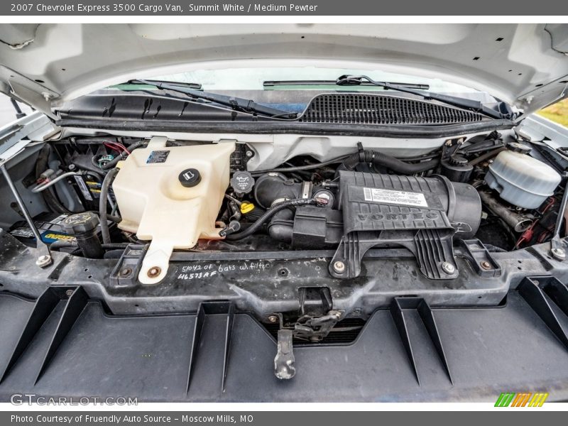 Summit White / Medium Pewter 2007 Chevrolet Express 3500 Cargo Van
