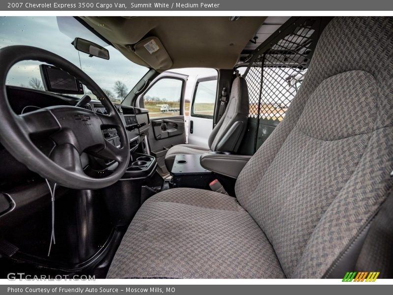 Summit White / Medium Pewter 2007 Chevrolet Express 3500 Cargo Van