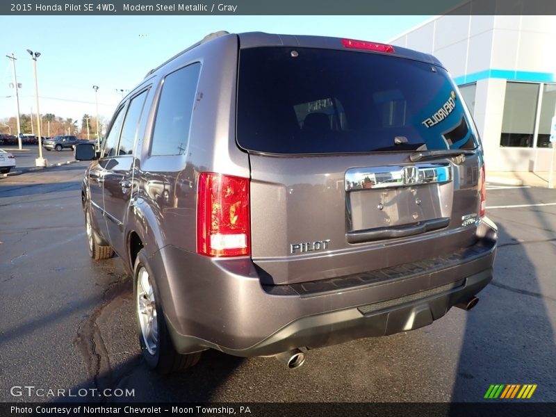 Modern Steel Metallic / Gray 2015 Honda Pilot SE 4WD