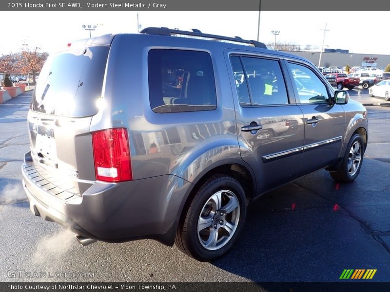 Modern Steel Metallic / Gray 2015 Honda Pilot SE 4WD