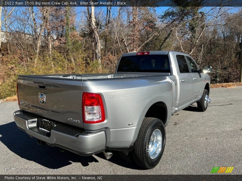 Billet Silver Metallic / Black 2022 Ram 3500 Big Horn Crew Cab 4x4