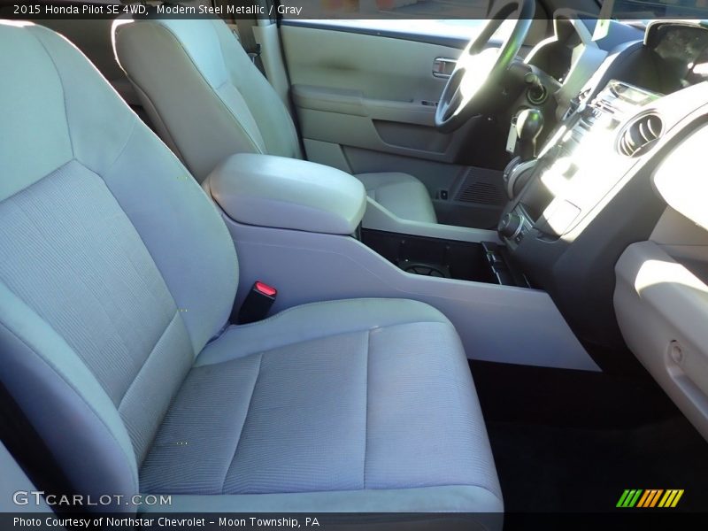 Modern Steel Metallic / Gray 2015 Honda Pilot SE 4WD