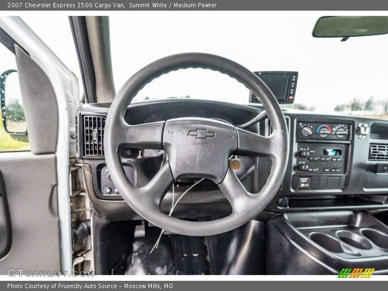 Summit White / Medium Pewter 2007 Chevrolet Express 3500 Cargo Van