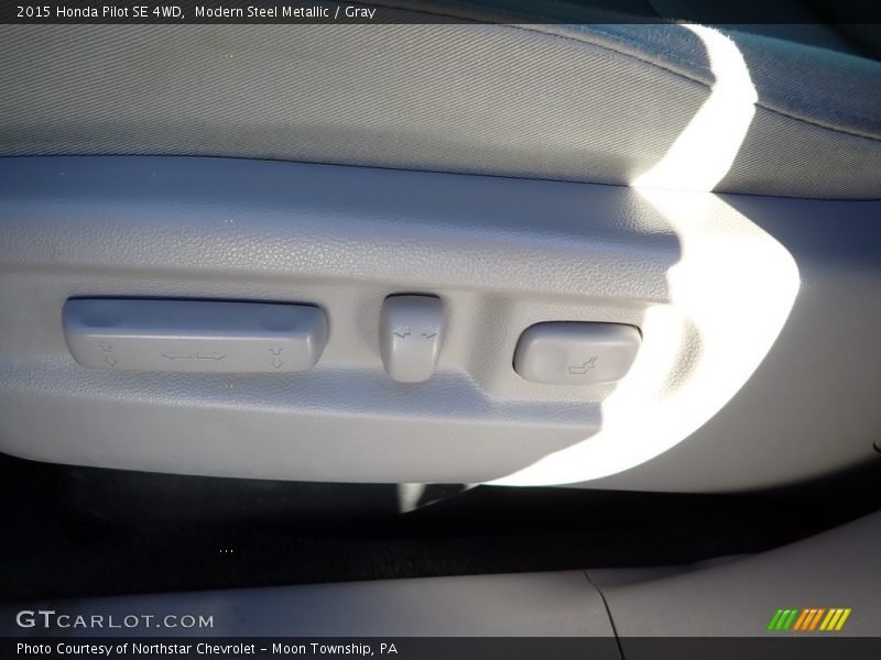 Modern Steel Metallic / Gray 2015 Honda Pilot SE 4WD
