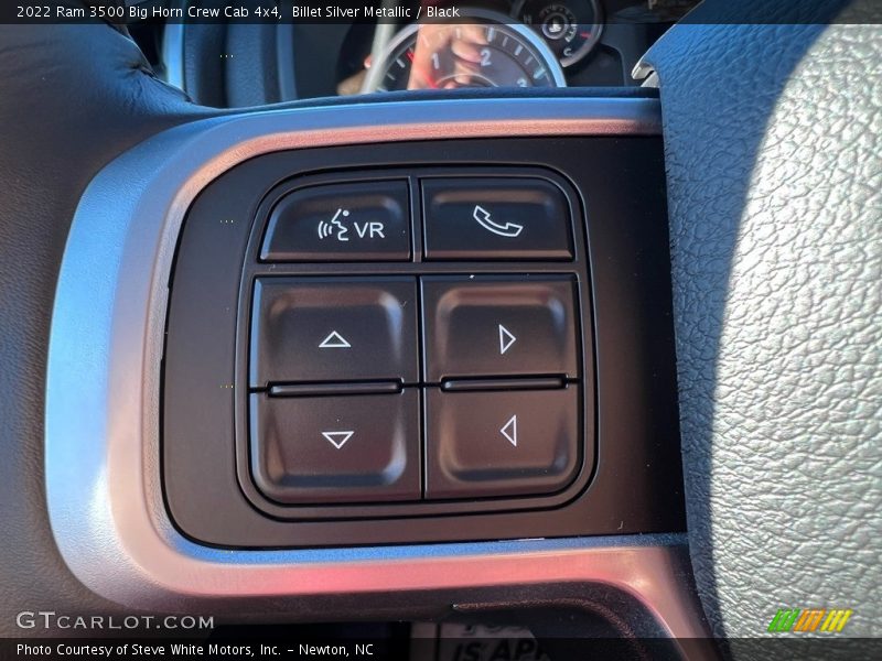 Billet Silver Metallic / Black 2022 Ram 3500 Big Horn Crew Cab 4x4