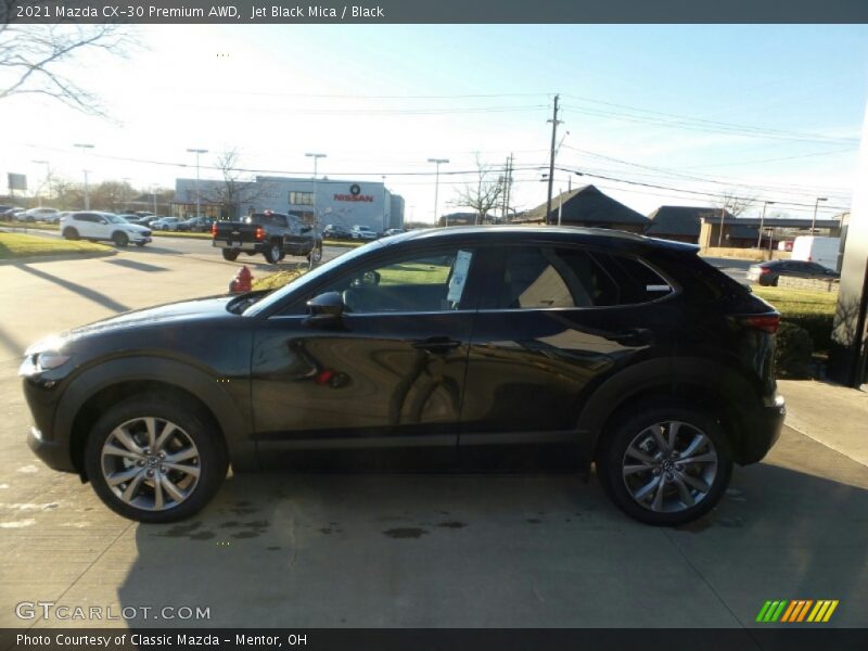 Jet Black Mica / Black 2021 Mazda CX-30 Premium AWD