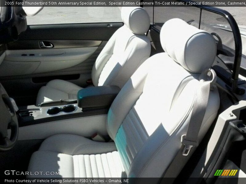 Special Edition Cashmere Tri-Coat Metallic / Special Edition Stone, Cashmere, Soft Gold 2005 Ford Thunderbird 50th Anniversary Special Edition