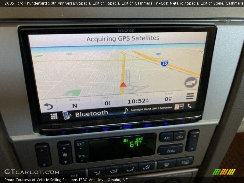 Special Edition Cashmere Tri-Coat Metallic / Special Edition Stone, Cashmere, Soft Gold 2005 Ford Thunderbird 50th Anniversary Special Edition