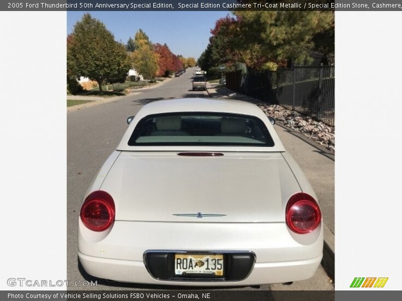 Special Edition Cashmere Tri-Coat Metallic / Special Edition Stone, Cashmere, Soft Gold 2005 Ford Thunderbird 50th Anniversary Special Edition