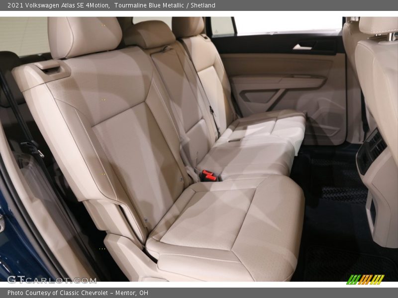 Tourmaline Blue Metallic / Shetland 2021 Volkswagen Atlas SE 4Motion