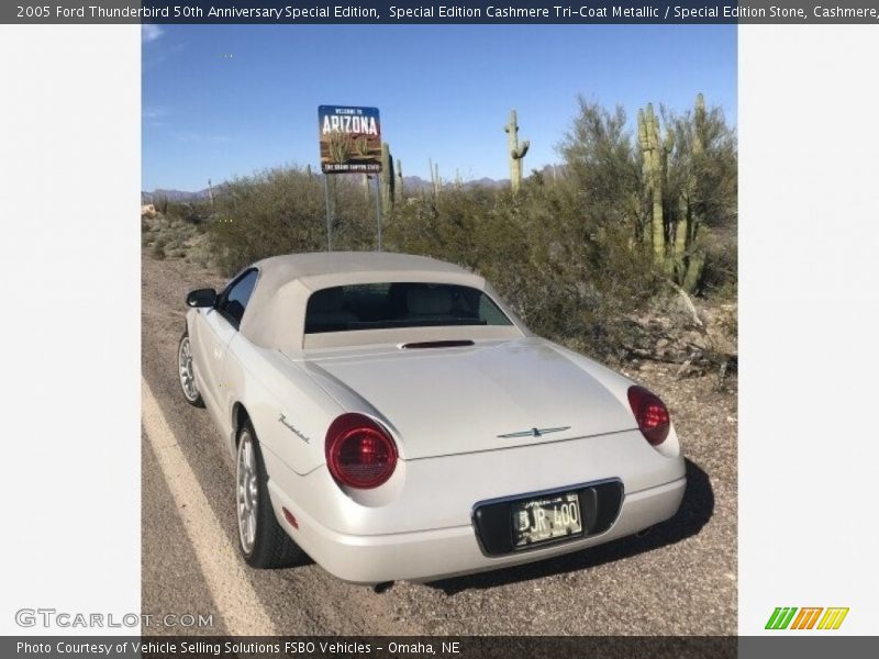 Special Edition Cashmere Tri-Coat Metallic / Special Edition Stone, Cashmere, Soft Gold 2005 Ford Thunderbird 50th Anniversary Special Edition