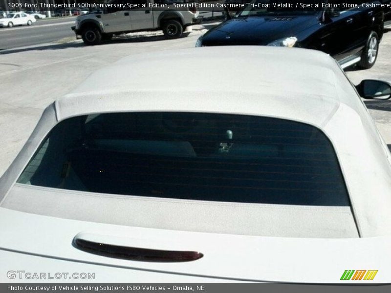 Special Edition Cashmere Tri-Coat Metallic / Special Edition Stone, Cashmere, Soft Gold 2005 Ford Thunderbird 50th Anniversary Special Edition