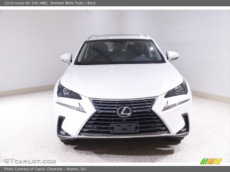 Eminent White Pearl / Black 2019 Lexus NX 300 AWD