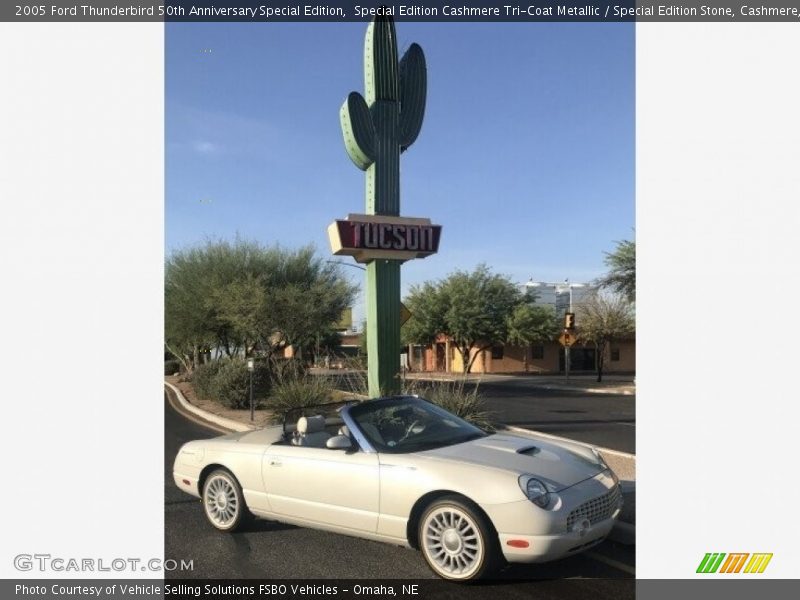 Special Edition Cashmere Tri-Coat Metallic / Special Edition Stone, Cashmere, Soft Gold 2005 Ford Thunderbird 50th Anniversary Special Edition