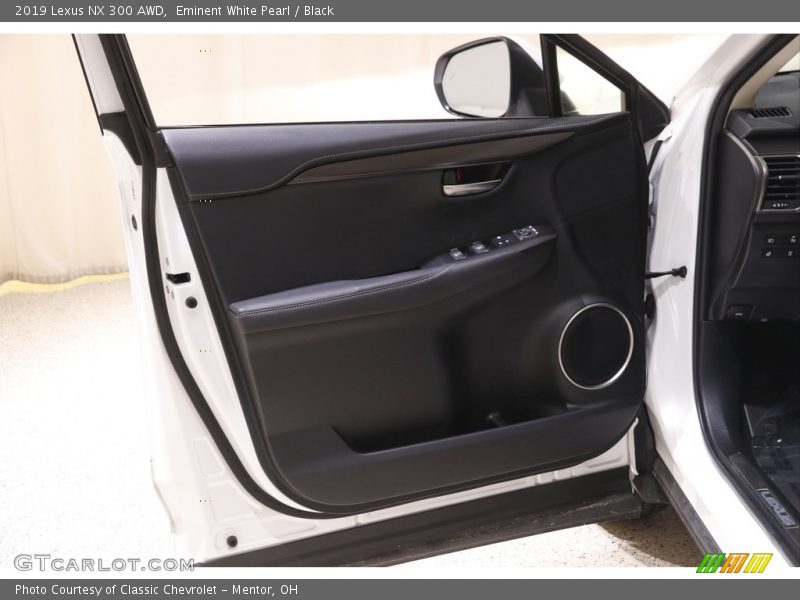 Eminent White Pearl / Black 2019 Lexus NX 300 AWD