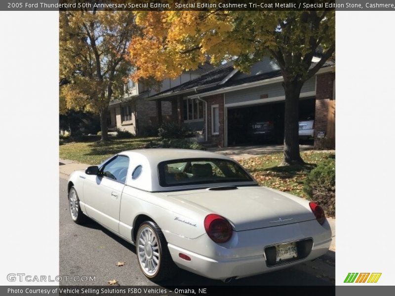 Special Edition Cashmere Tri-Coat Metallic / Special Edition Stone, Cashmere, Soft Gold 2005 Ford Thunderbird 50th Anniversary Special Edition