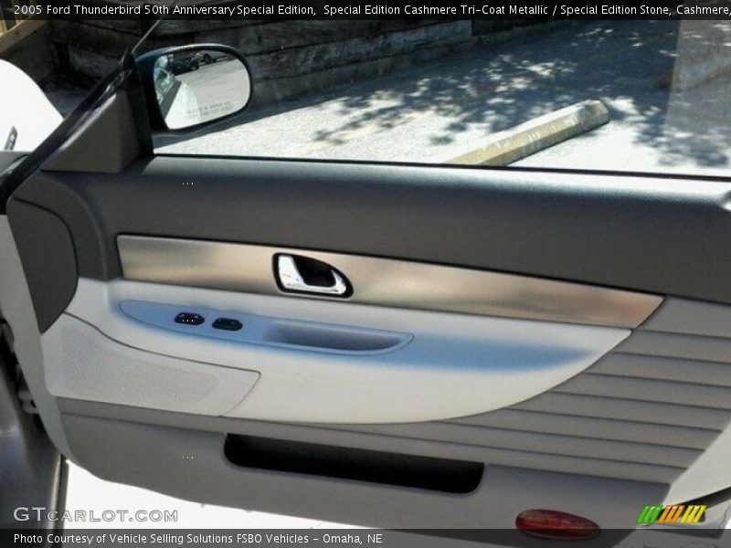 Special Edition Cashmere Tri-Coat Metallic / Special Edition Stone, Cashmere, Soft Gold 2005 Ford Thunderbird 50th Anniversary Special Edition