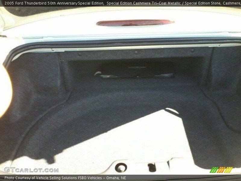 Special Edition Cashmere Tri-Coat Metallic / Special Edition Stone, Cashmere, Soft Gold 2005 Ford Thunderbird 50th Anniversary Special Edition
