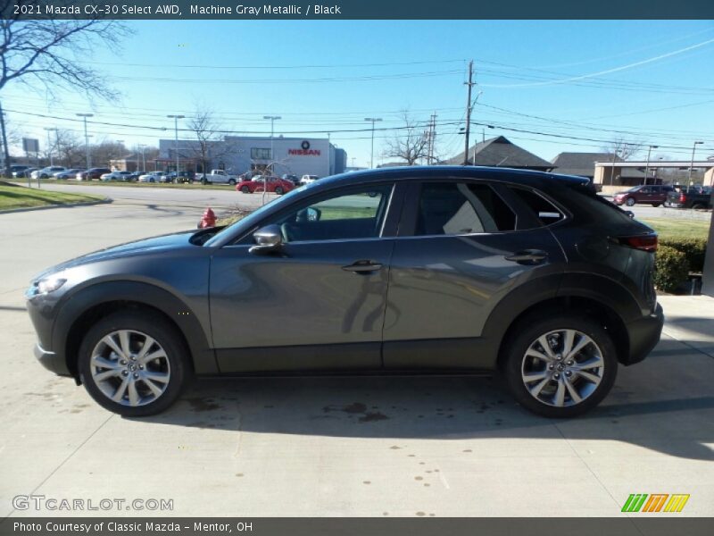 Machine Gray Metallic / Black 2021 Mazda CX-30 Select AWD
