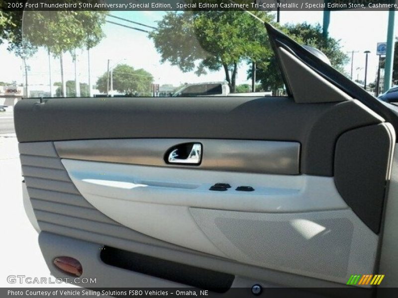 Special Edition Cashmere Tri-Coat Metallic / Special Edition Stone, Cashmere, Soft Gold 2005 Ford Thunderbird 50th Anniversary Special Edition