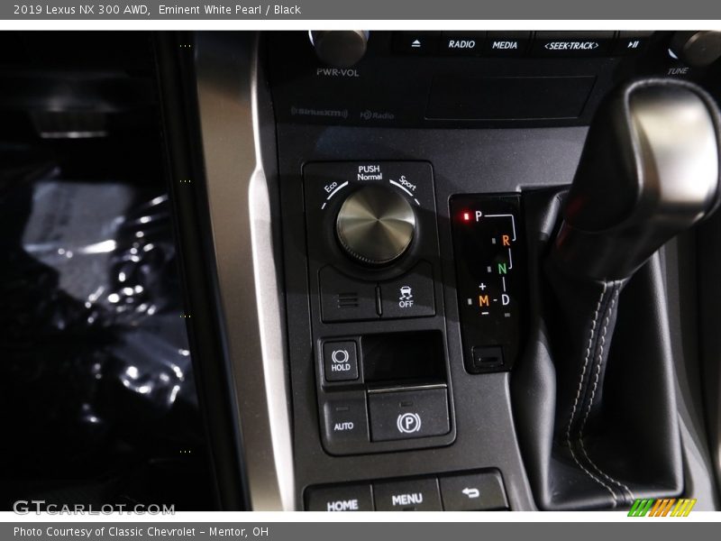 Eminent White Pearl / Black 2019 Lexus NX 300 AWD