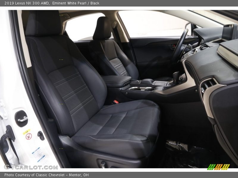 Eminent White Pearl / Black 2019 Lexus NX 300 AWD