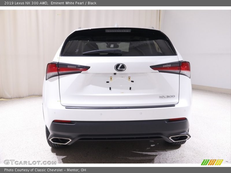 Eminent White Pearl / Black 2019 Lexus NX 300 AWD