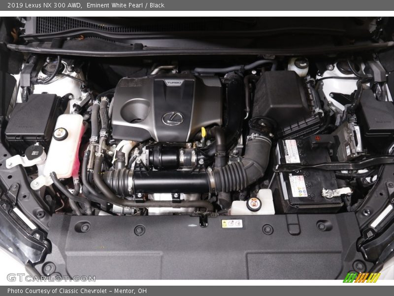 Eminent White Pearl / Black 2019 Lexus NX 300 AWD