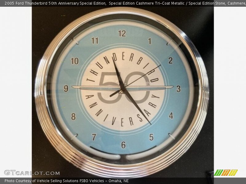 2005 Thunderbird 50th Anniversary Wall Clock - 2005 Ford Thunderbird 50th Anniversary Special Edition