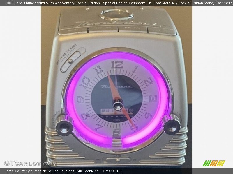 2005 Thunderbird 50th Anniversary Alarm Clock - 2005 Ford Thunderbird 50th Anniversary Special Edition