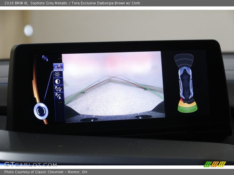 Sophisto Grey Metallic / Tera Exclusive Dalbergia Brown w/ Cloth 2016 BMW i8