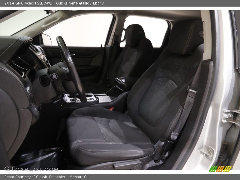 Quicksilver Metallic / Ebony 2014 GMC Acadia SLE AWD