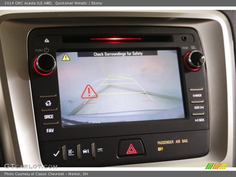 Quicksilver Metallic / Ebony 2014 GMC Acadia SLE AWD
