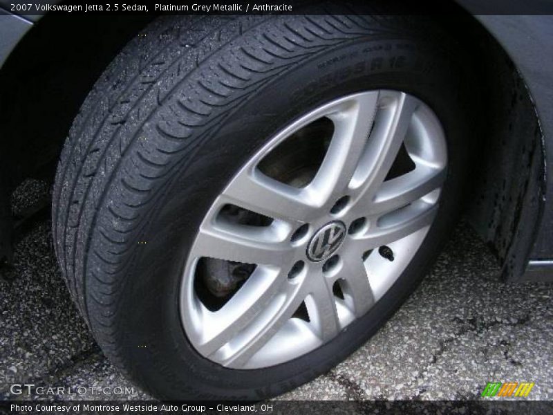 Platinum Grey Metallic / Anthracite 2007 Volkswagen Jetta 2.5 Sedan